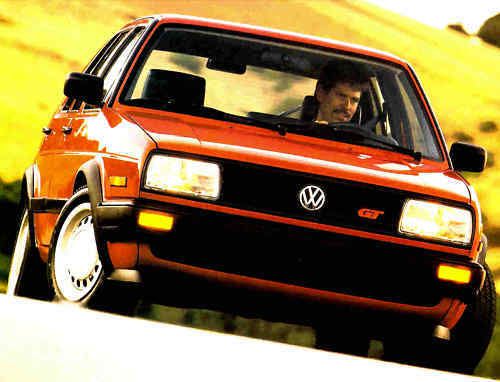 1988 vw golf brochure-volkswagen golf gl &amp; golf gt