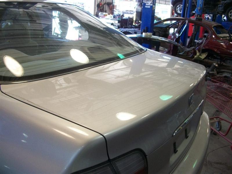 96 97 honda accord back glass sdn 4 dr lx ex w/ant