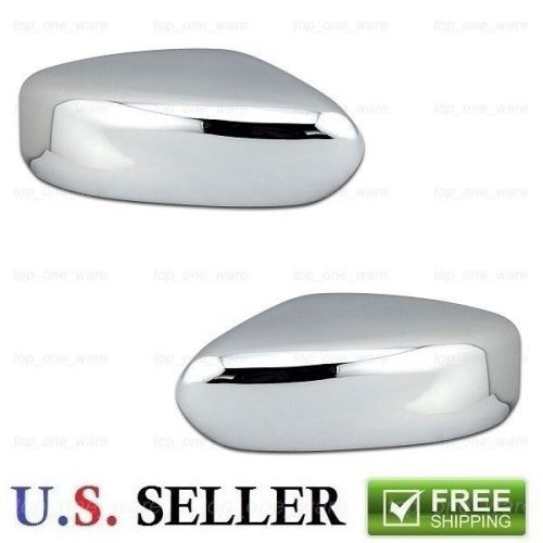 Chrome plated side mirror trim cover for 2014-2016 nissan altima 4 door sedan