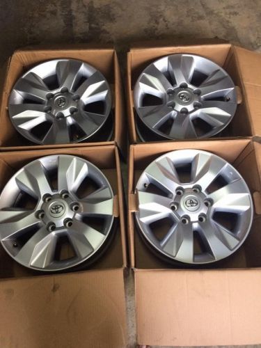 Genuine oem toyota hilux revo wheel rims 17&#034; 6h x pcd 139 4x4 4wd