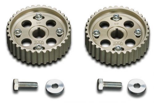 Toda adjustable cam gears honda civic, integra, b16, b18,b16b, b20, bseries