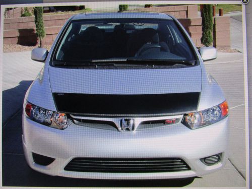 Magnetic car bra black 2006 honda civic sedan auto nose cover