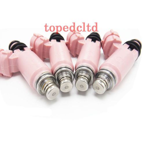 Set 4 16611aa370 16611-aa370 subaru pink 565cc fuel injector sti wrx forester