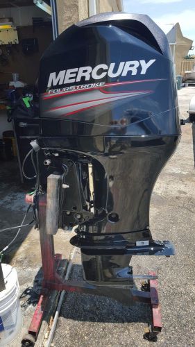 Mercury 90 hp 4 stroke outboard motor 2013 warranty 398 hours 90hp we ship