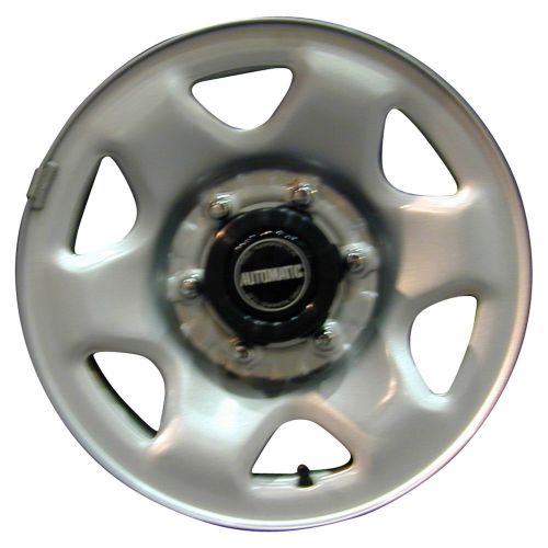 62332 oem reconditioned wheel 15 x 6.5; medium silver sparkle full face painted