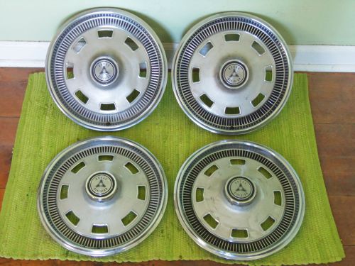 1967 dodge hub caps 14&#034; wheel covers set of 4 hubcaps