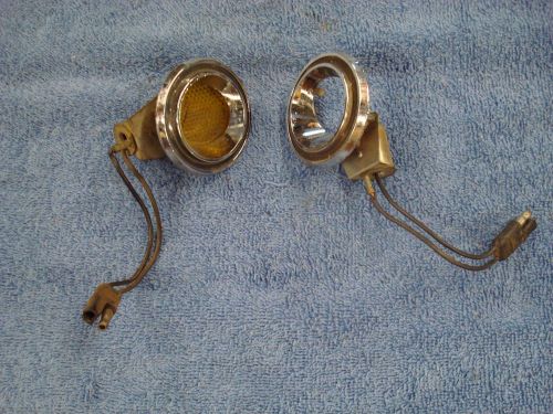 1969 1970 mustang fastback interior quarter lights pair