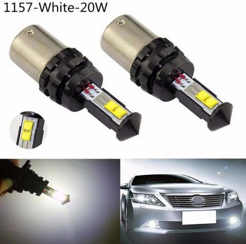 2x 1157 ba15d p21/5w 20w xte cree super bright tail backup turn signal led light