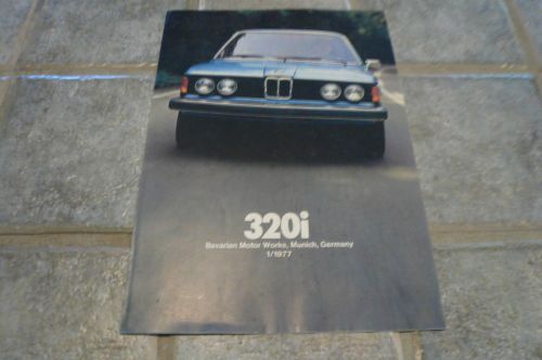 1977 bmw bavaria 320i sales brochure  - original