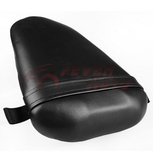 Black leather rear seat passenger pillion cover new for yamaha yzf r1 2007 08 fm