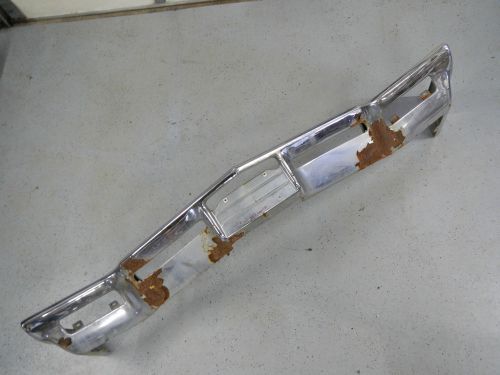 1966 buick electra 225 wildcat lesabre front bumper 66 chrome core bumper