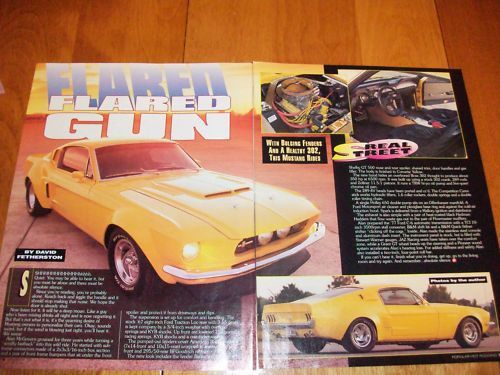 Original 1967 ford mustang flared gun article gt500