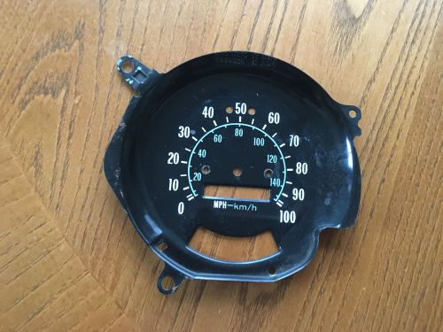 1973-1987  chevy oem used speedo plate gauge blazer c10 truck  k5 k10