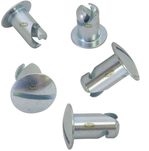 Dzus style button aluminum 10pk dzues fastener quarter turn sprint car .500 7/16