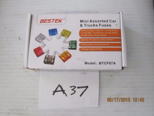 Bestek 120pcs 7 kinds of mini assorted car &amp; truck fuses