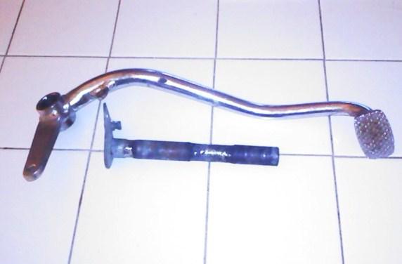 Honda ct 200 ct 90 rear brake lever / pedal with shaft