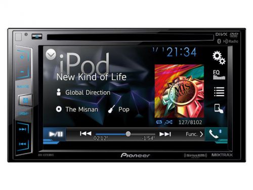 Pioneer avh-x3700bhs dvd receiver with 6.2&#034; display, bluetooth, &amp; siri eyes free