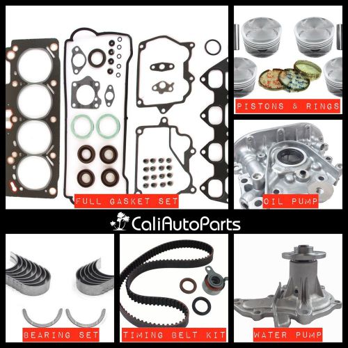 93-95 toyota corolla 1.6l 4afe dohc 16v complete master overhaul rebuilding kit