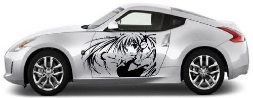 Anime manga radio control car vinyl side graphics decals any auto abb180