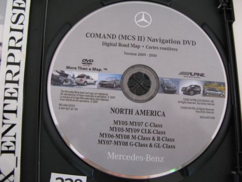 2005 2006 2007 c c230 c240 c280 c320 c350 c55 navigation dvd # 0253 map © 2010