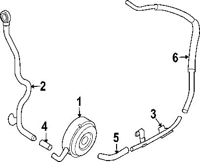 Nissan\infiniti 21305ja12b genuine oem oil cooler