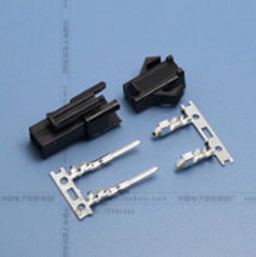 Jst/sm2p 2-pin battery male female connector plug and crimp 100sets