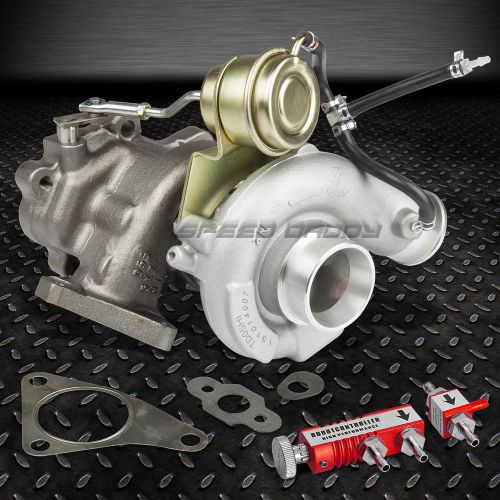 Vf48 turbo charger+boost controller for 08-13 subaru wrx sti gr/gv ej257 ej25