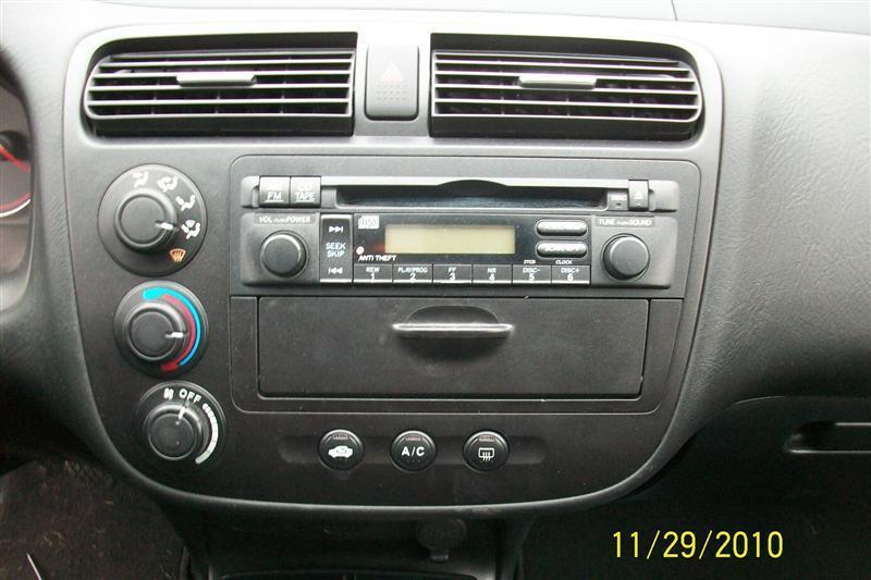 Radio/stereo for 04 05 honda civic ~ am-fm-cd cpe si canada mkt