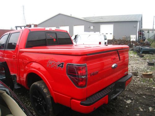 09-14 ford f150 fx4 oem red 5&#039;6 truck pickup bare bed w/ tailgate camera no step