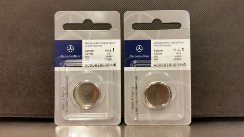 Mercedes benz remote key batteries 2-pack oem