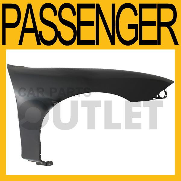 95-97 98 chevy cavalier primed fender passenger side rh