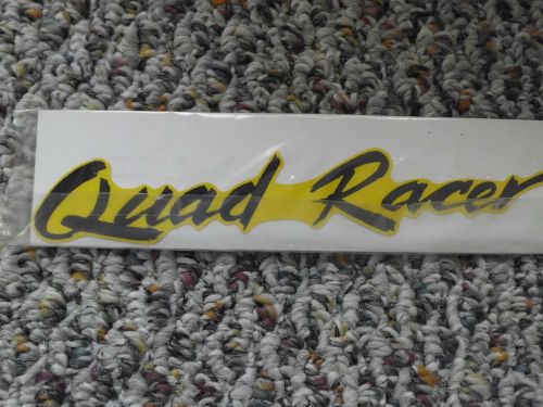 1988 suzuki quadracer lt250r rear fender quad racer decal oem