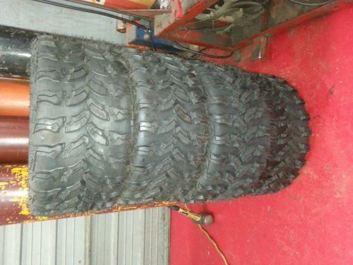 L@@k!!! excel radial pro a/t 23x10r-14 golf cart tire lot of 4!!!