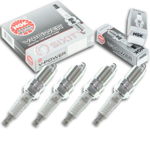 4pcs crusader 5.7l carb ngk v-power spark plugs 300 hp gm v8 kit set engine yz