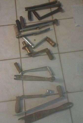 13 miscellaneous winch handles