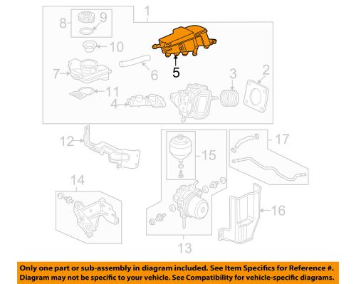 Honda oem-master cylinder reservoir 46661snca01