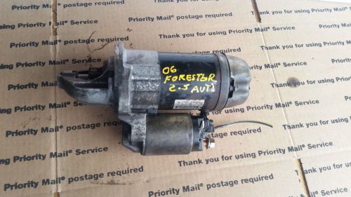 05 06 07  subaru forester 2.5 l automatic engine starter