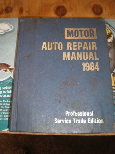 84 motor service/repair manual chevy olds buickpontiac dodge ford mercury amc