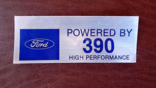 Ford 390 valve cover decals