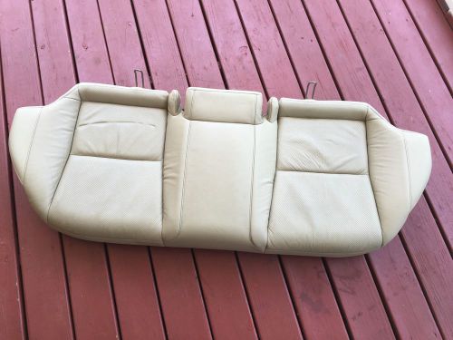 2005 2006 2007 2008 acura rl rear seat bottom cushiion leather oem