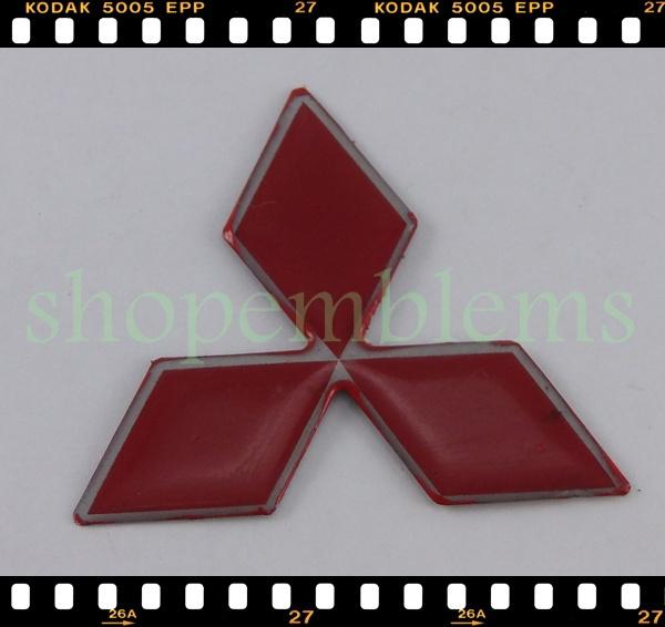 92-98 3000 gt 97 eclipse mitsubishi nose decal 93 94 95 96 97 red logo symbol