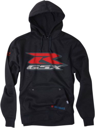 Factory effex-apparel 15-88412 hoody suzuki gsxr blk lg