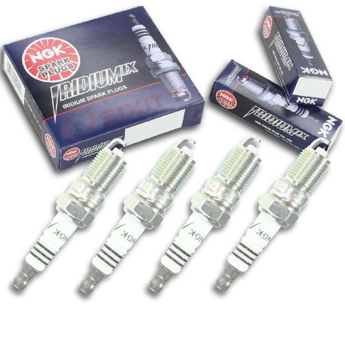 4pcs 94-02 indmar 5.7l v8 ls1 ngk iridium ix spark plugs 8 cyl gm small yu