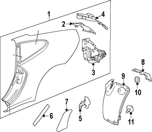 Porsche 99750463100 genuine oem protect strip