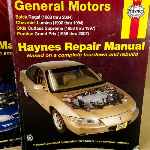 Haynes repair manual gmc general motors #38010 buick olds pontiac chevrolet