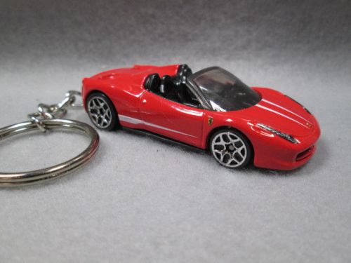 Ferrari  458 spider   custom made key chain