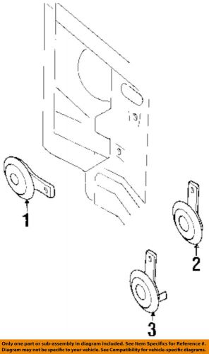 Honda oem 98-02 passport anti-theft-horn 8971486132