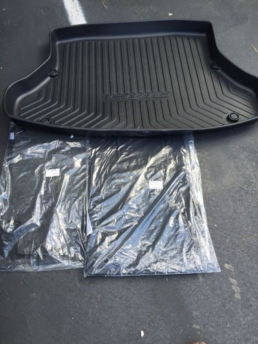 2012- 2016 honda civic genuine floor and trunk mats