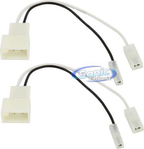 Scosche shta02b universal speaker harness for 1987-98 toyota