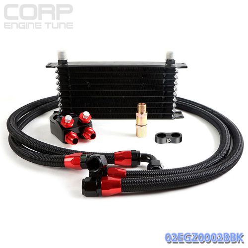 10row an10 universal engine  oil cooler  hose end 3/4-16 unf m20 1.5 adapter kit